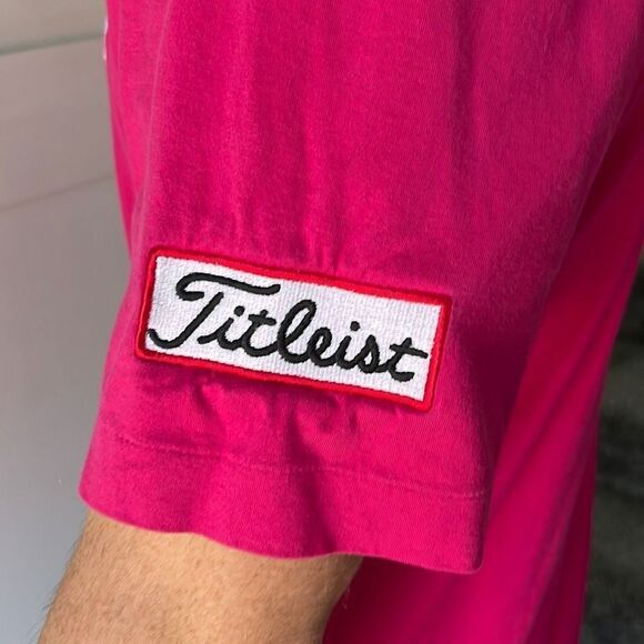 Polo Sport Big Pony “Titleist” “AJGA” Players Golf Polo Sz. M - Picture 5 of 9
